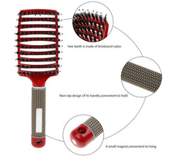 Hairbrush Anti Kilt Brushy Harbors Women Detangler Hair Brush